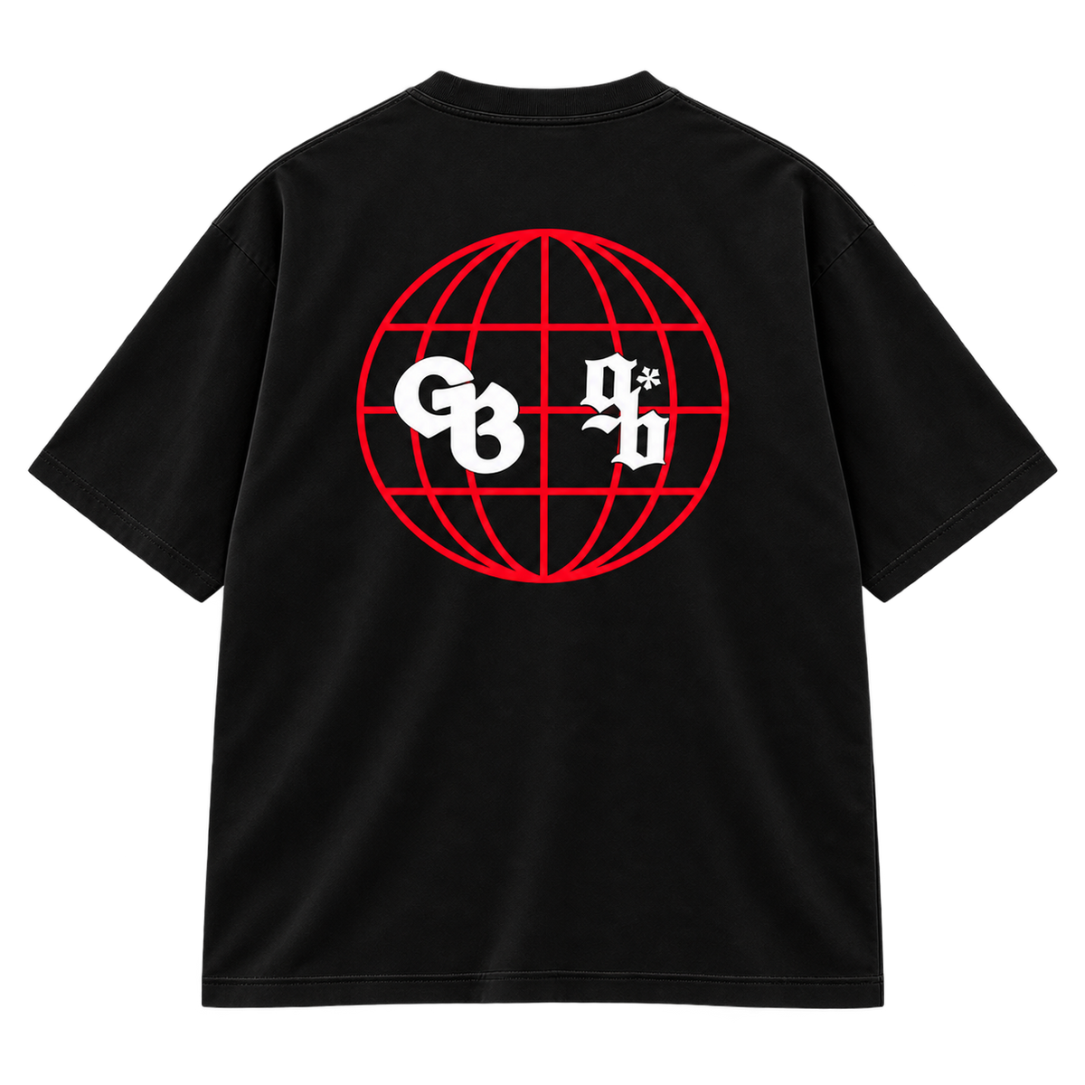 GENESIS T-Shirt black back product view