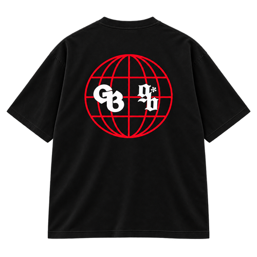 GENESIS T-Shirt black back product view
